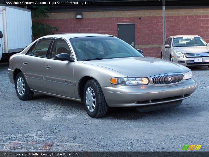 Light Sandrift Metallic / Taupe 1999 Buick Century Custom