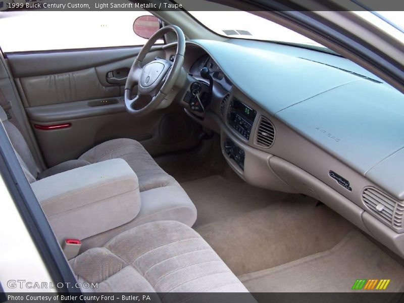 Light Sandrift Metallic / Taupe 1999 Buick Century Custom