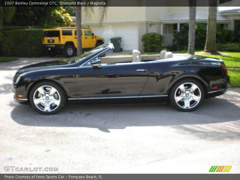 Diamond Black / Magnolia 2007 Bentley Continental GTC