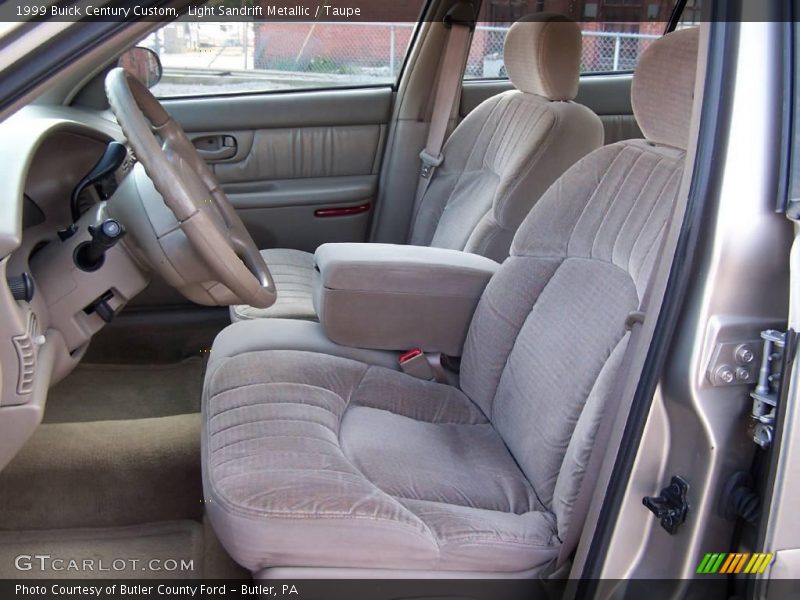 Light Sandrift Metallic / Taupe 1999 Buick Century Custom