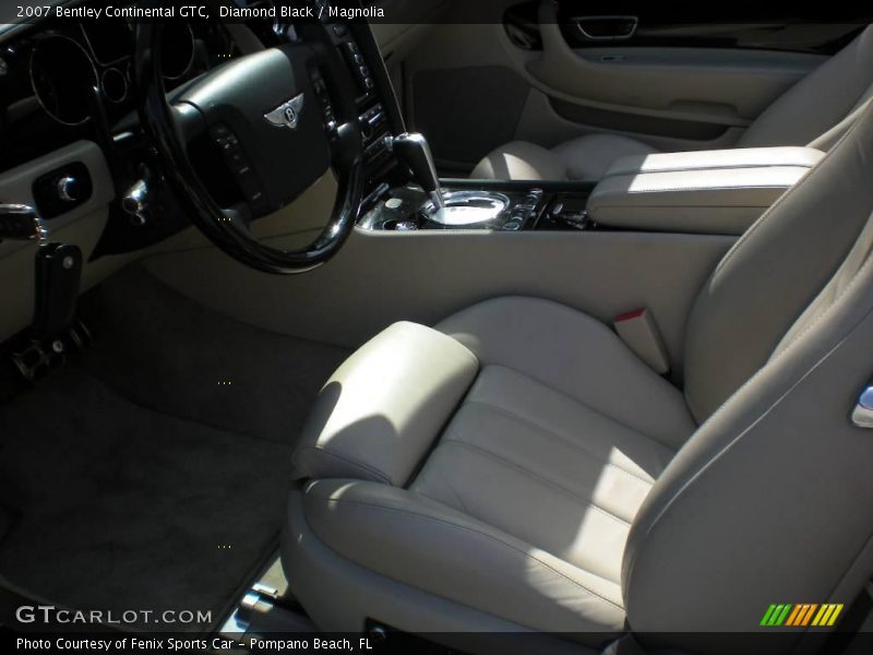Diamond Black / Magnolia 2007 Bentley Continental GTC