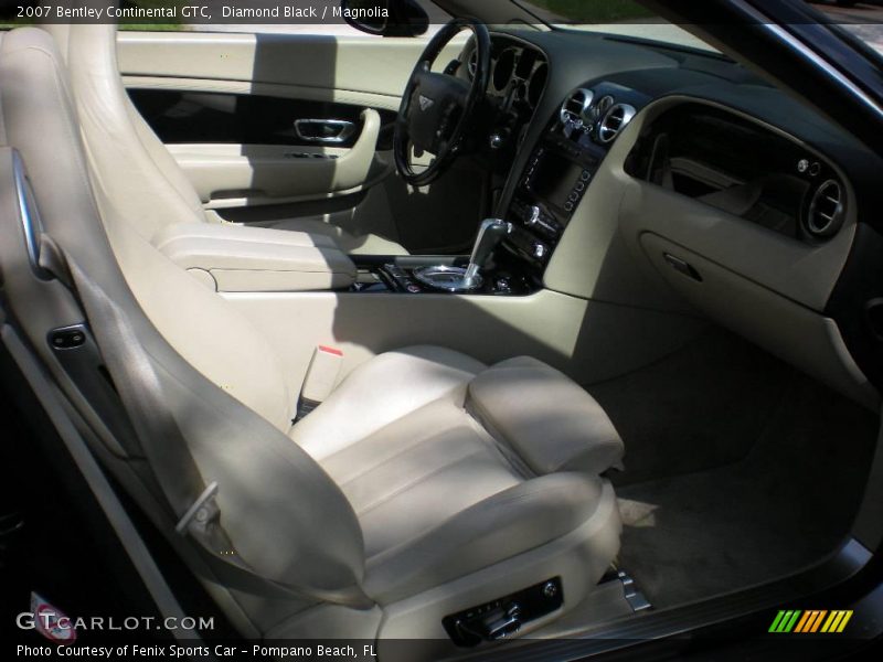 Diamond Black / Magnolia 2007 Bentley Continental GTC