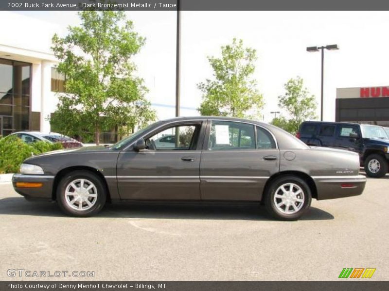 Dark Bronzemist Metallic / Taupe 2002 Buick Park Avenue