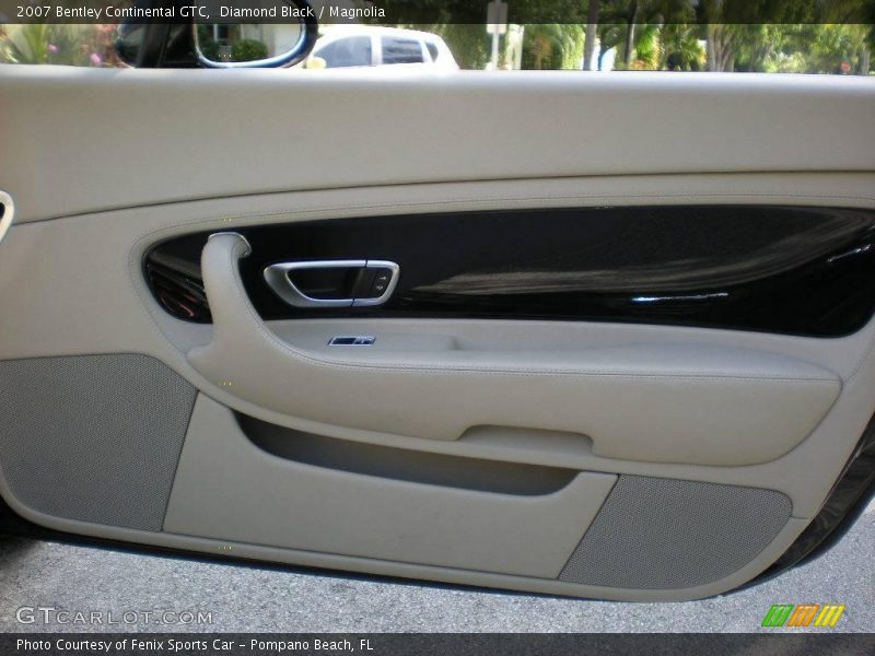 Diamond Black / Magnolia 2007 Bentley Continental GTC