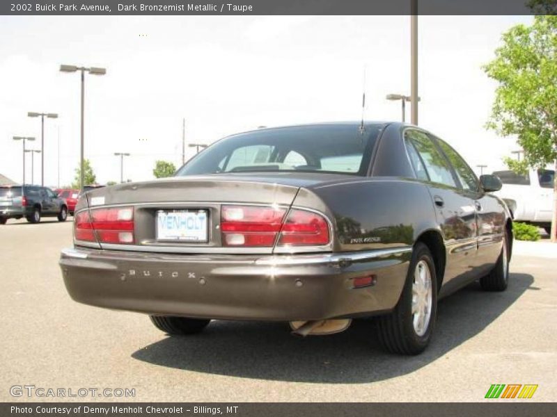 Dark Bronzemist Metallic / Taupe 2002 Buick Park Avenue