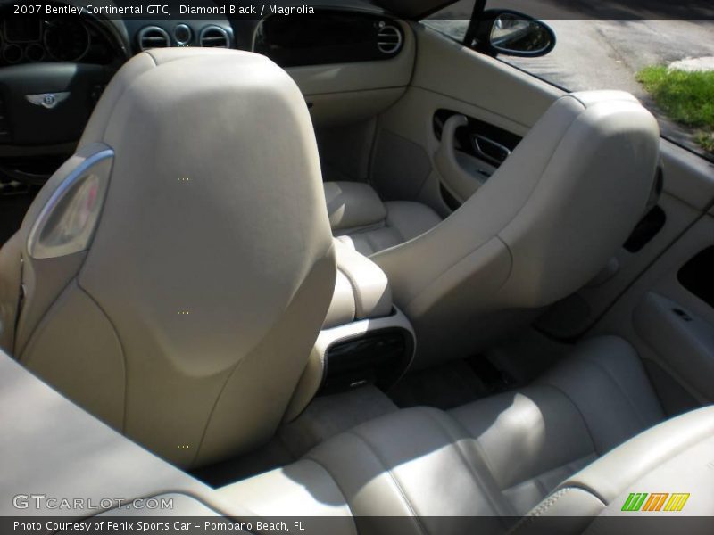 Diamond Black / Magnolia 2007 Bentley Continental GTC