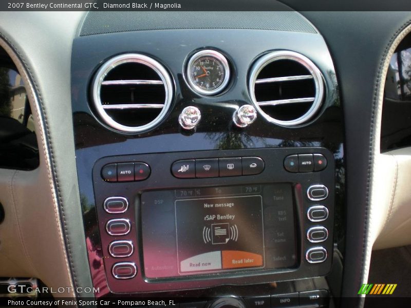 Diamond Black / Magnolia 2007 Bentley Continental GTC
