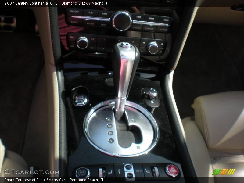 Diamond Black / Magnolia 2007 Bentley Continental GTC