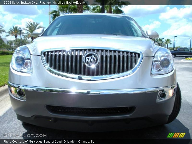 Platinum Metallic / Ebony/Ebony 2008 Buick Enclave CXL