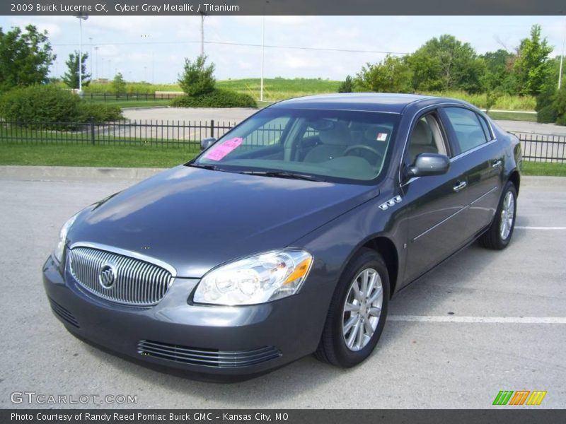 Cyber Gray Metallic / Titanium 2009 Buick Lucerne CX