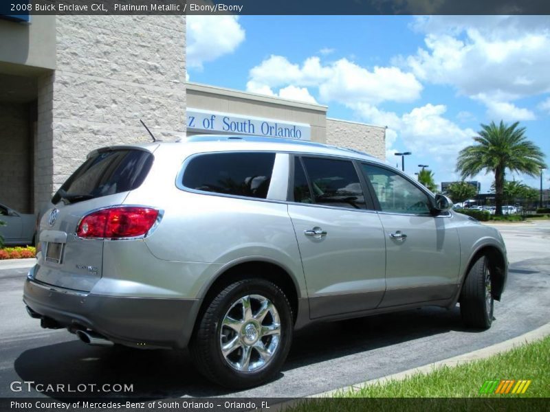 Platinum Metallic / Ebony/Ebony 2008 Buick Enclave CXL