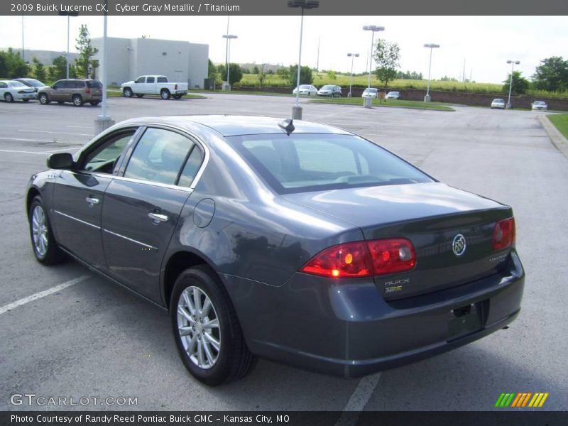 Cyber Gray Metallic / Titanium 2009 Buick Lucerne CX