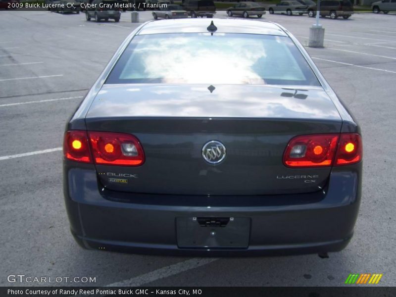 Cyber Gray Metallic / Titanium 2009 Buick Lucerne CX