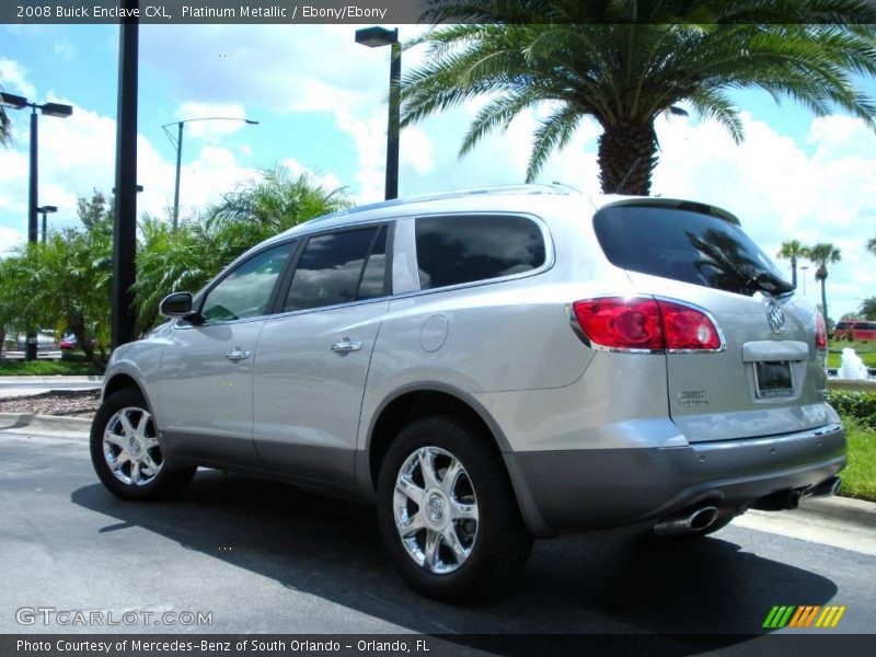Platinum Metallic / Ebony/Ebony 2008 Buick Enclave CXL