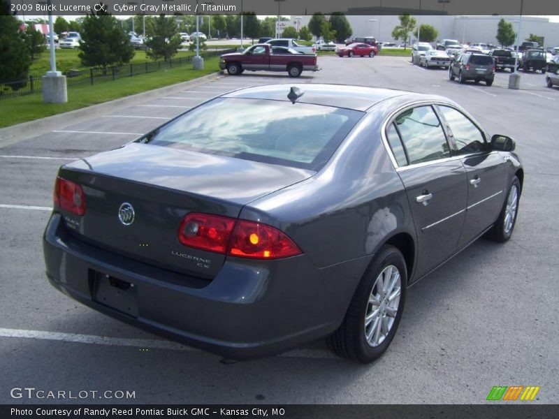 Cyber Gray Metallic / Titanium 2009 Buick Lucerne CX