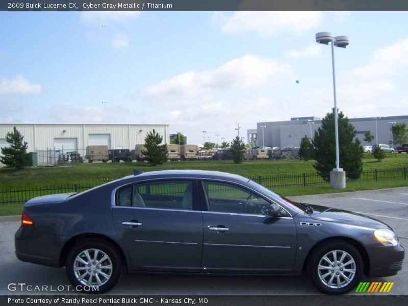 Cyber Gray Metallic / Titanium 2009 Buick Lucerne CX