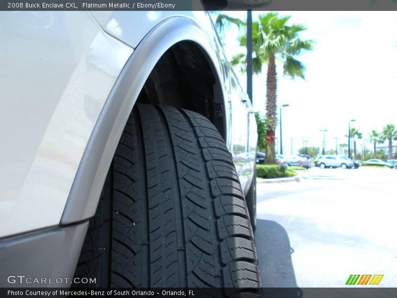 Platinum Metallic / Ebony/Ebony 2008 Buick Enclave CXL