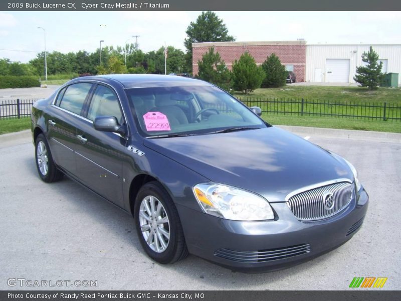Cyber Gray Metallic / Titanium 2009 Buick Lucerne CX