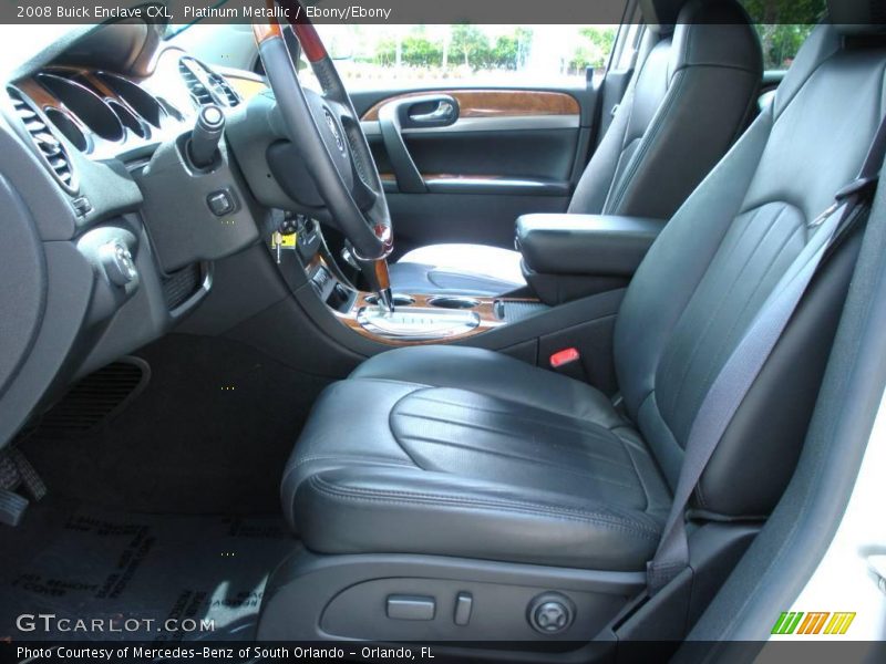 Platinum Metallic / Ebony/Ebony 2008 Buick Enclave CXL