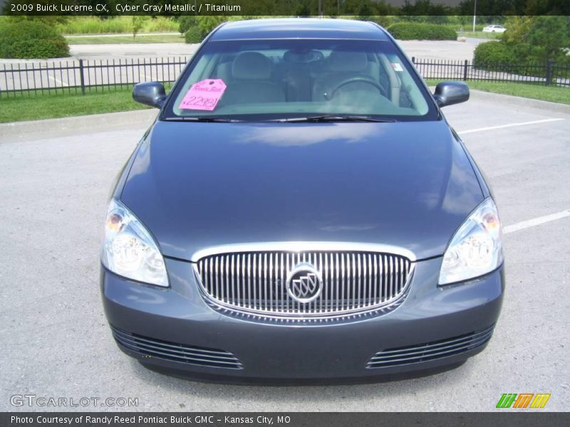 Cyber Gray Metallic / Titanium 2009 Buick Lucerne CX