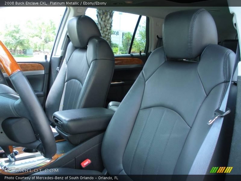 Platinum Metallic / Ebony/Ebony 2008 Buick Enclave CXL
