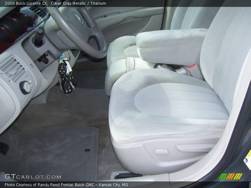 Cyber Gray Metallic / Titanium 2009 Buick Lucerne CX