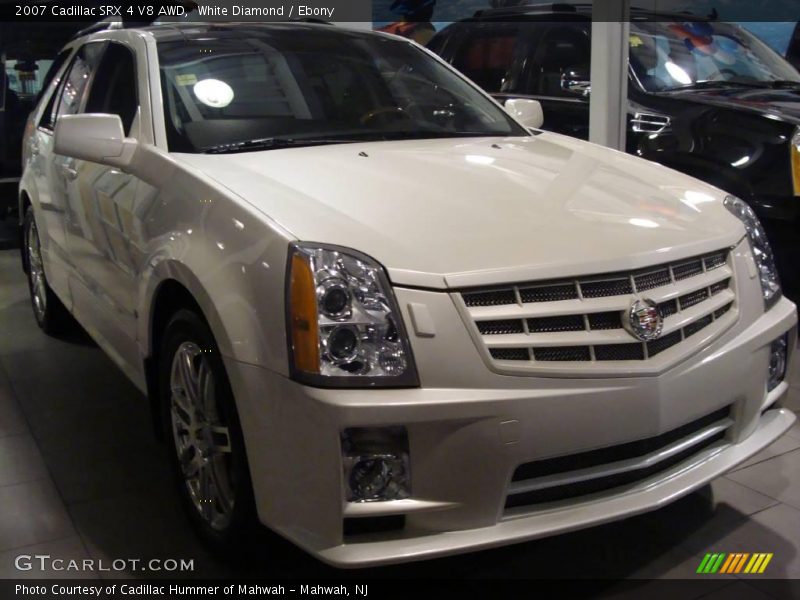 White Diamond / Ebony 2007 Cadillac SRX 4 V8 AWD