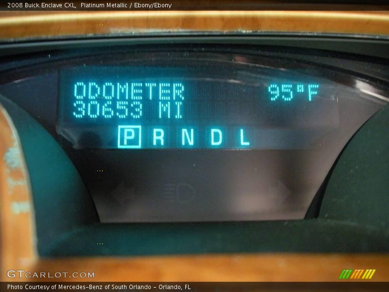 Platinum Metallic / Ebony/Ebony 2008 Buick Enclave CXL