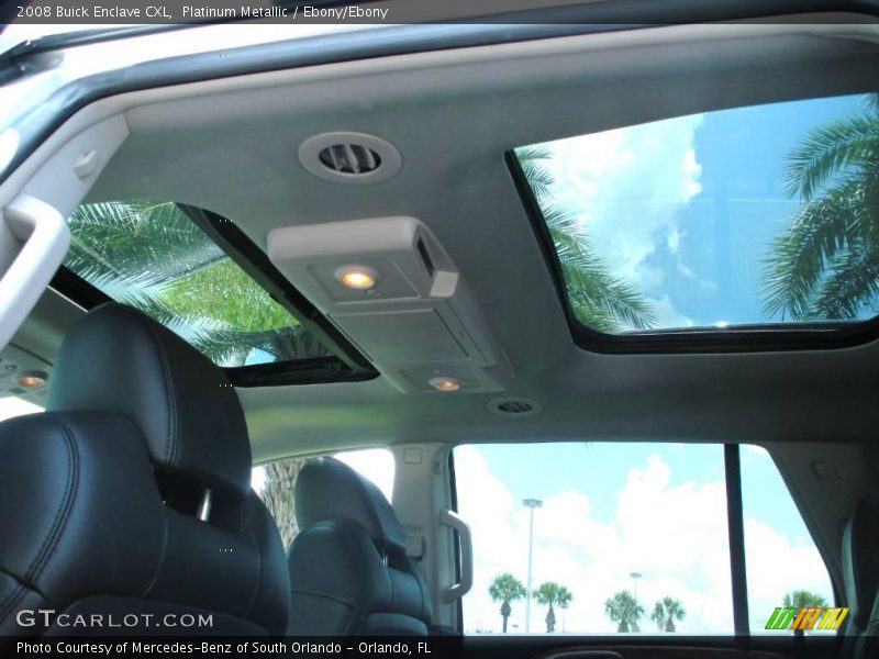 Platinum Metallic / Ebony/Ebony 2008 Buick Enclave CXL
