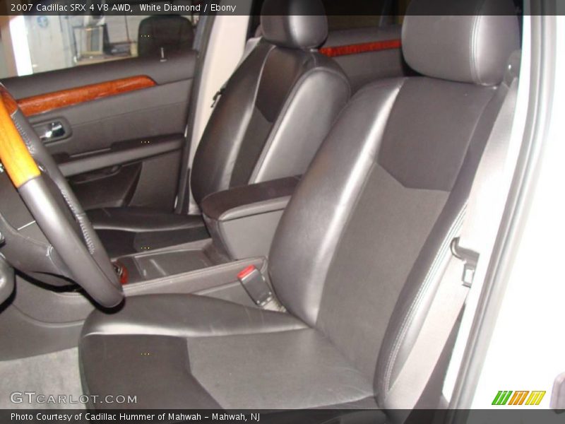 White Diamond / Ebony 2007 Cadillac SRX 4 V8 AWD