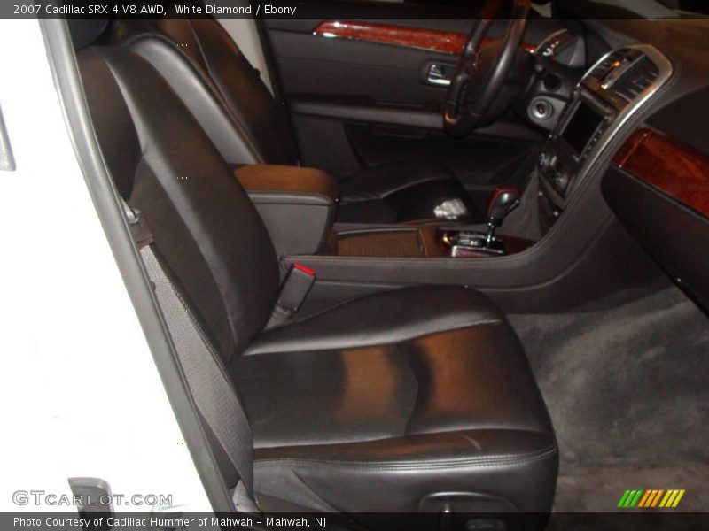 White Diamond / Ebony 2007 Cadillac SRX 4 V8 AWD