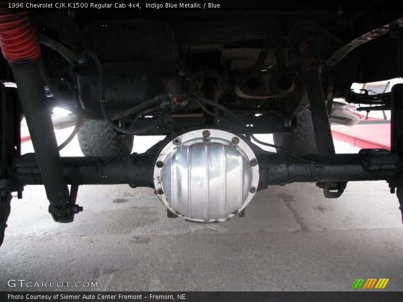Indigo Blue Metallic / Blue 1996 Chevrolet C/K K1500 Regular Cab 4x4