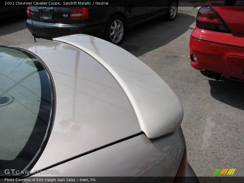 Sandrift Metallic / Neutral 2001 Chevrolet Cavalier Coupe