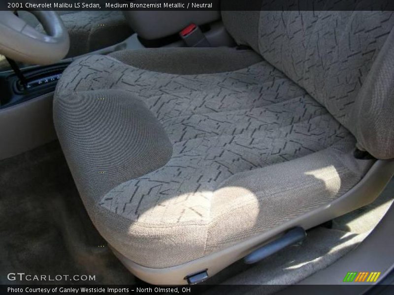 Medium Bronzemist Metallic / Neutral 2001 Chevrolet Malibu LS Sedan