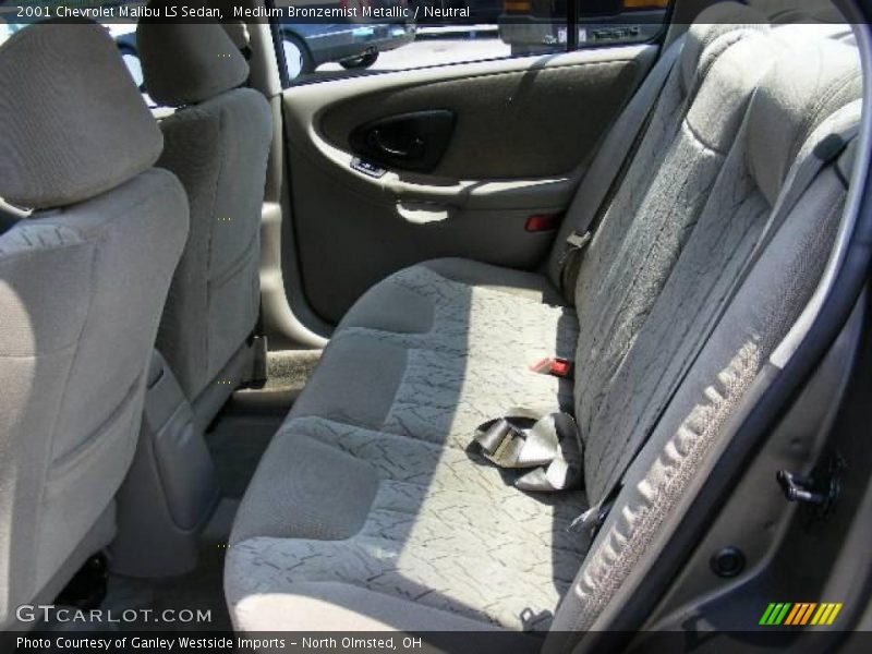 Medium Bronzemist Metallic / Neutral 2001 Chevrolet Malibu LS Sedan