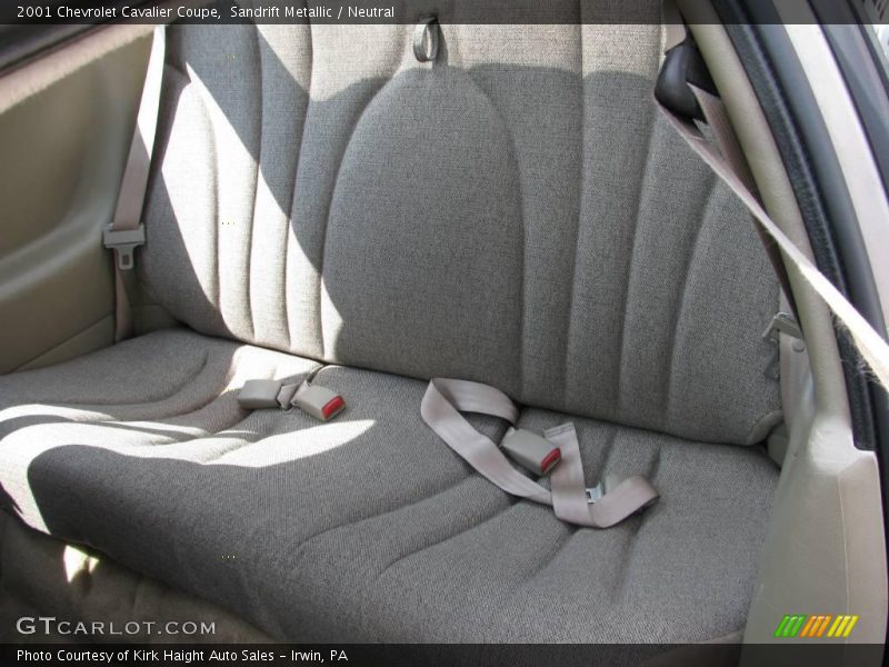 Sandrift Metallic / Neutral 2001 Chevrolet Cavalier Coupe