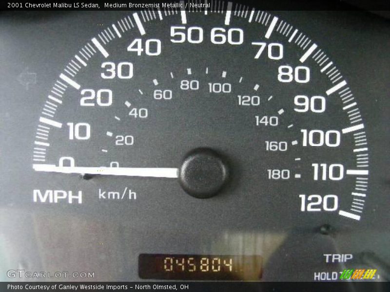 Medium Bronzemist Metallic / Neutral 2001 Chevrolet Malibu LS Sedan