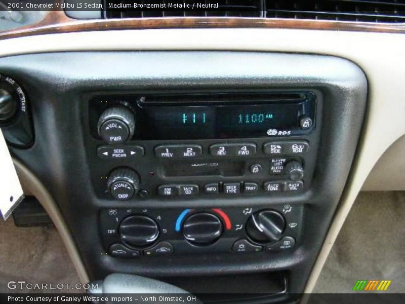 Medium Bronzemist Metallic / Neutral 2001 Chevrolet Malibu LS Sedan