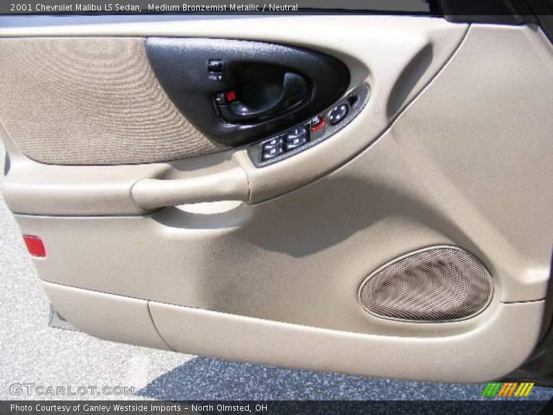 Medium Bronzemist Metallic / Neutral 2001 Chevrolet Malibu LS Sedan
