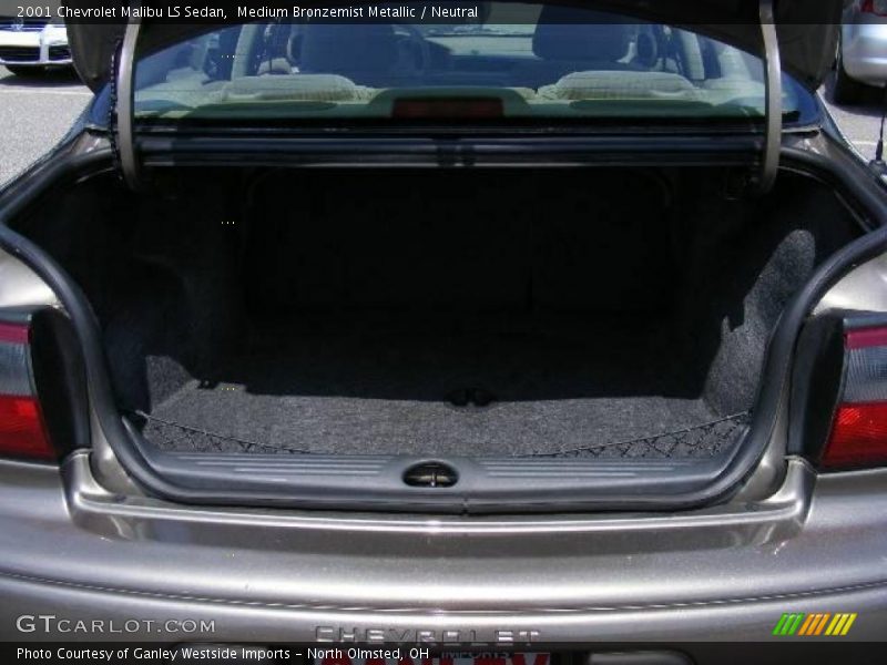 Medium Bronzemist Metallic / Neutral 2001 Chevrolet Malibu LS Sedan
