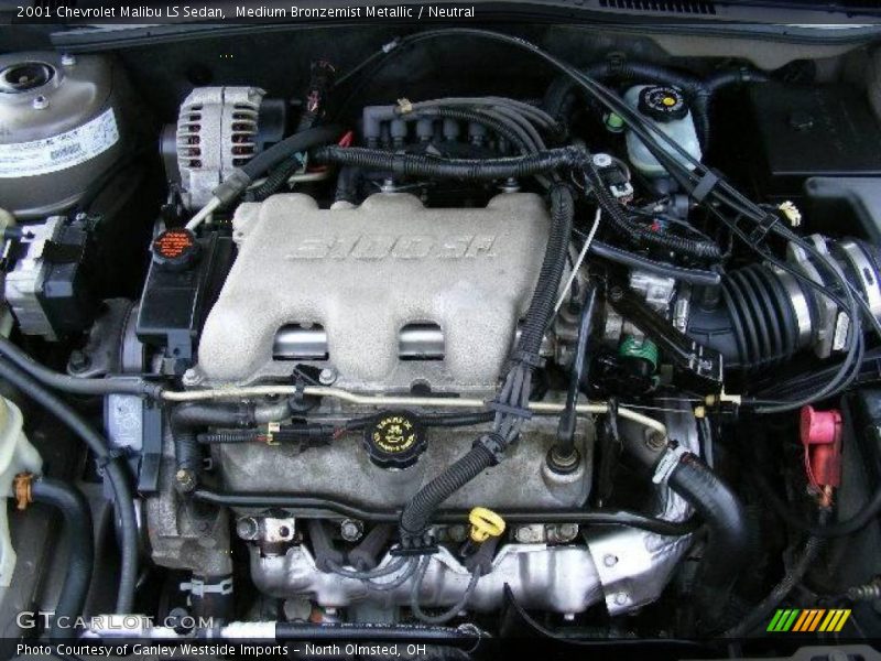 Medium Bronzemist Metallic / Neutral 2001 Chevrolet Malibu LS Sedan