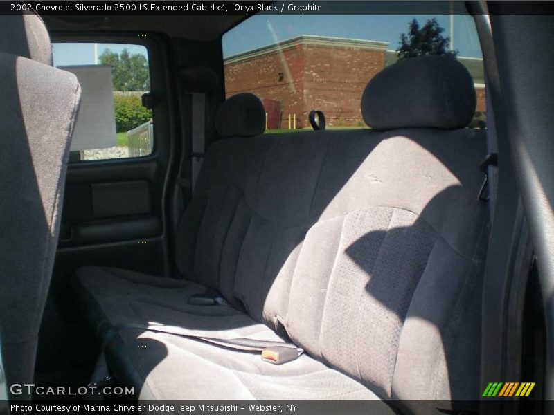 Onyx Black / Graphite 2002 Chevrolet Silverado 2500 LS Extended Cab 4x4