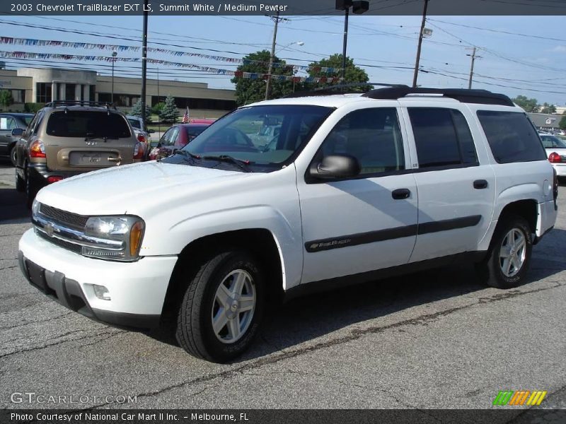 Summit White / Medium Pewter 2003 Chevrolet TrailBlazer EXT LS