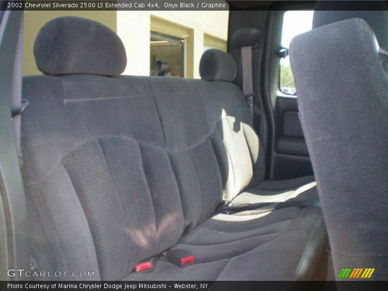 Onyx Black / Graphite 2002 Chevrolet Silverado 2500 LS Extended Cab 4x4