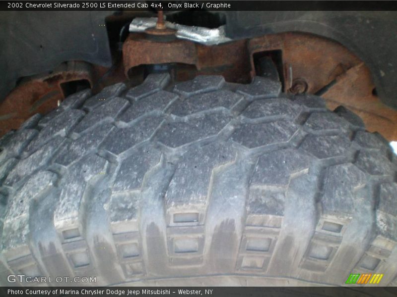 Onyx Black / Graphite 2002 Chevrolet Silverado 2500 LS Extended Cab 4x4