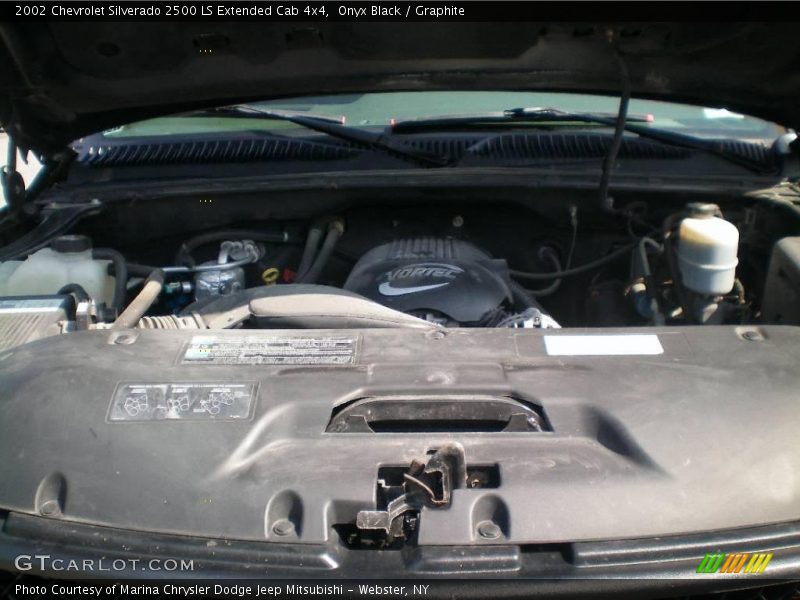 Onyx Black / Graphite 2002 Chevrolet Silverado 2500 LS Extended Cab 4x4