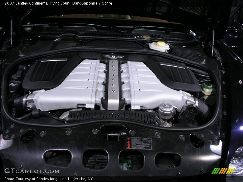 Dark Sapphire / Ochre 2007 Bentley Continental Flying Spur