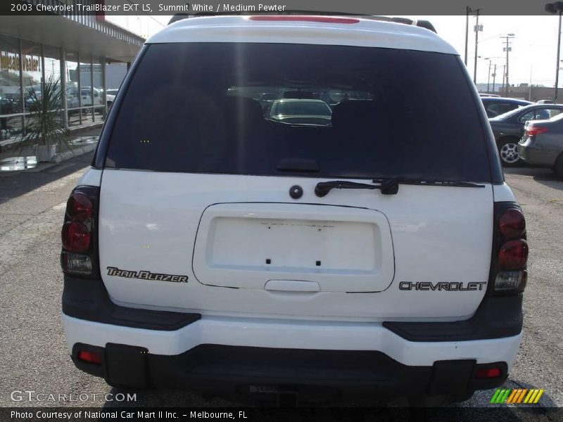 Summit White / Medium Pewter 2003 Chevrolet TrailBlazer EXT LS