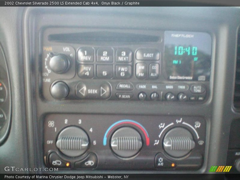 Onyx Black / Graphite 2002 Chevrolet Silverado 2500 LS Extended Cab 4x4