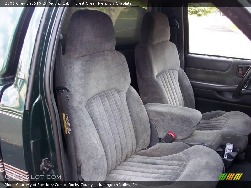 Forest Green Metallic / Graphite 2002 Chevrolet S10 LS Regular Cab